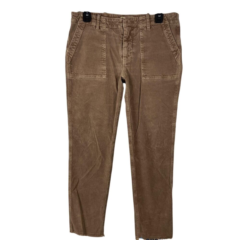 Nili Lotan Jenna Pants Camel Corduroy Size 6 Utility Carpenter Pants $375